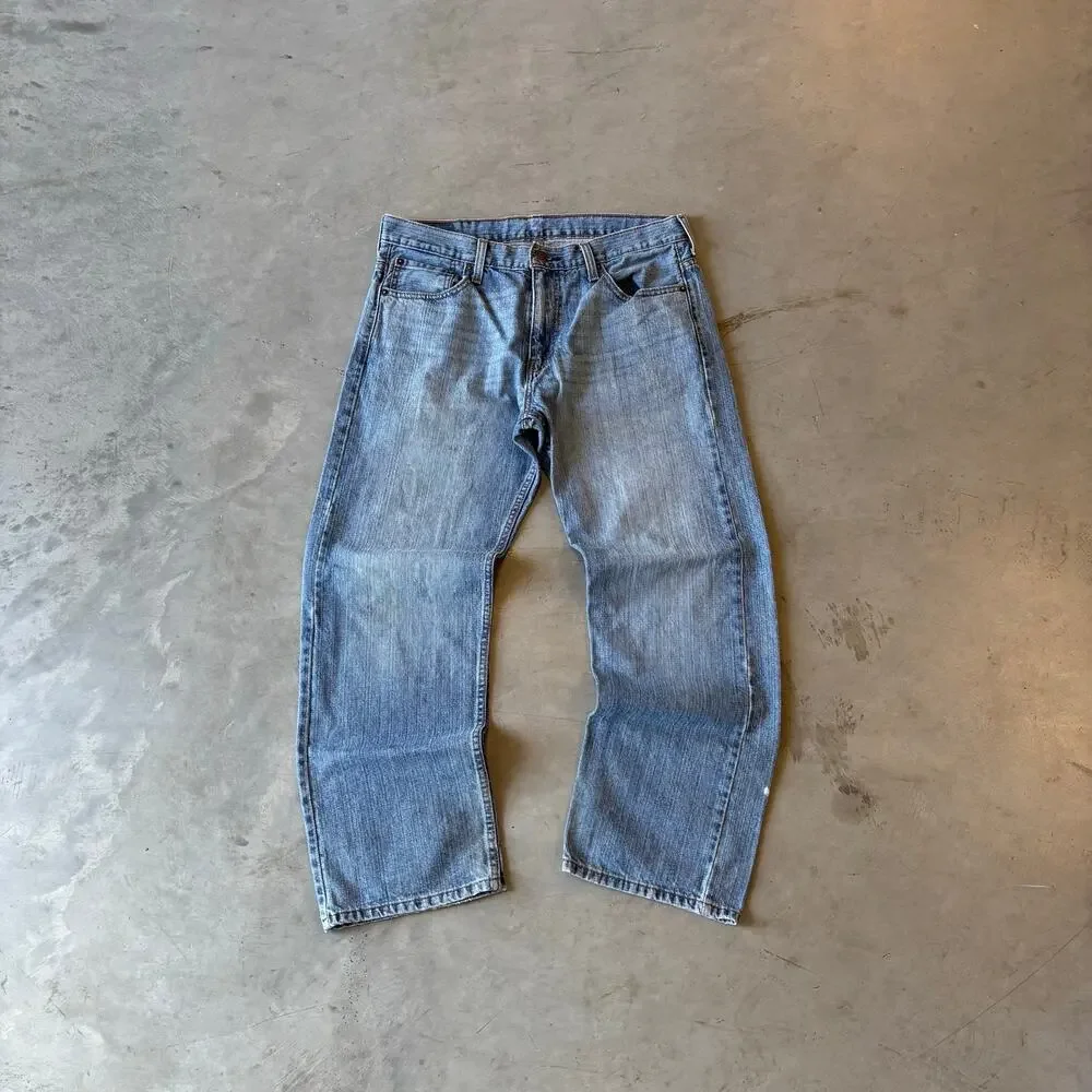 y2k vintage faded levi’s 569 baggy jeans
